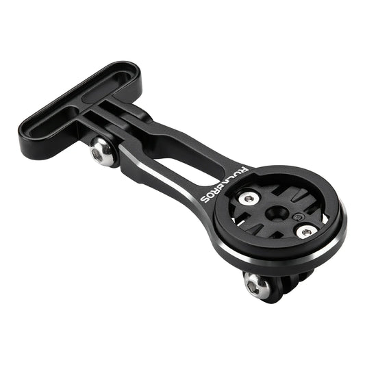 ROCKBROS Bike Computer Mount Out-Front Aluminum Integrated Bicycle Cycling Computer Mount