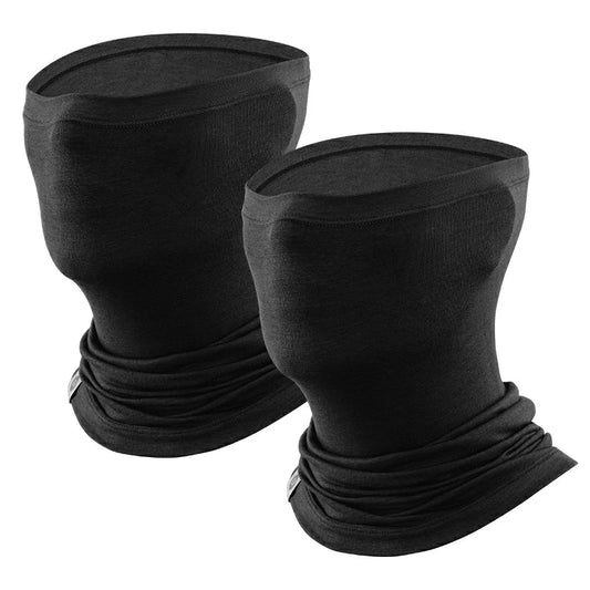 Merino Wool Thermal Neck Gaiter Face Mask for Men Women