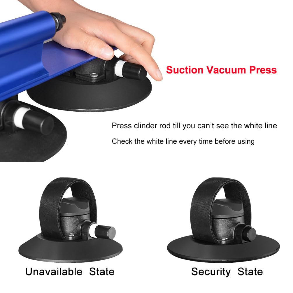ROCKBROS Suction Cup Bike Rack for Car Roof Quick Release Sucker Mount