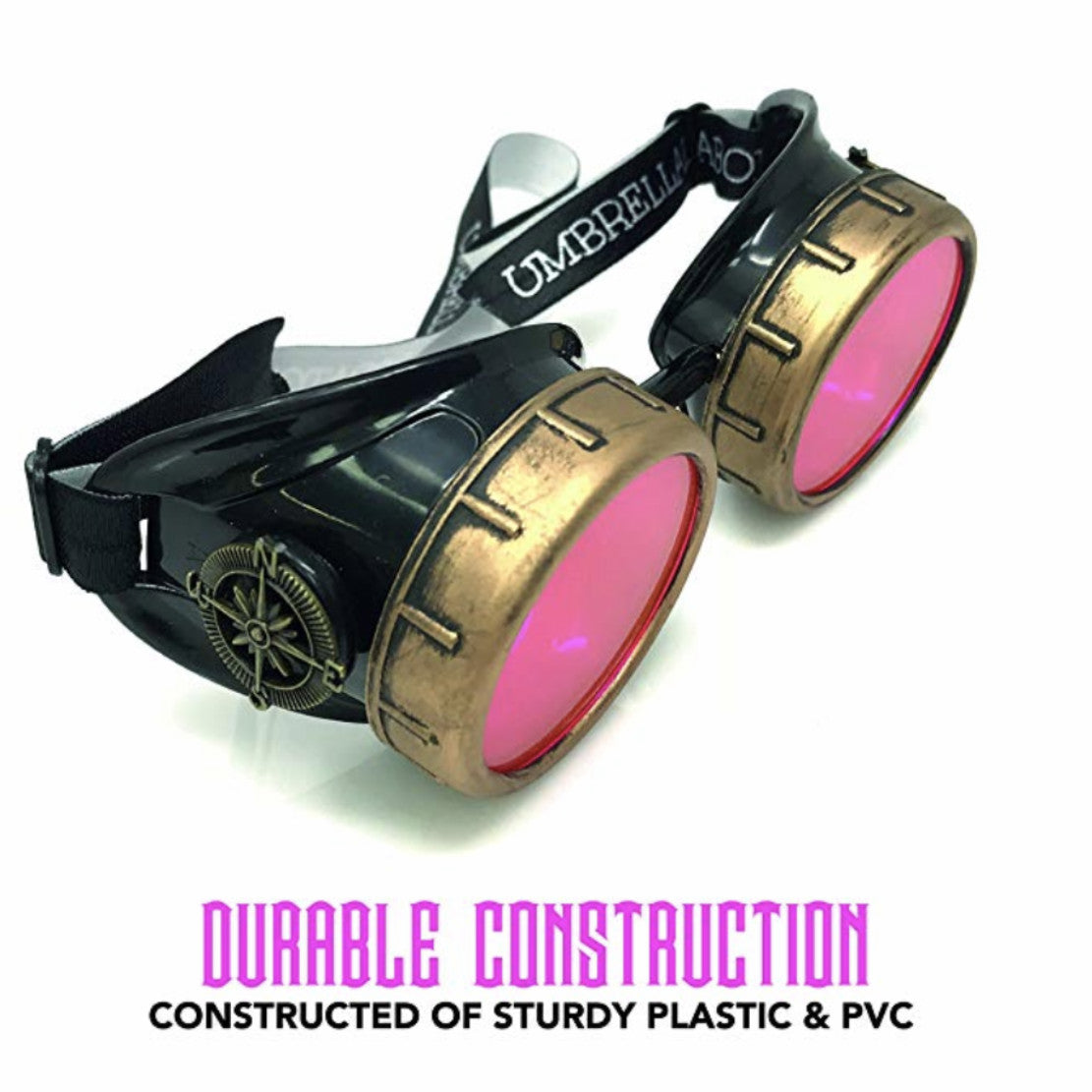 Vintage Aviator Goggles music festival DJ accessory