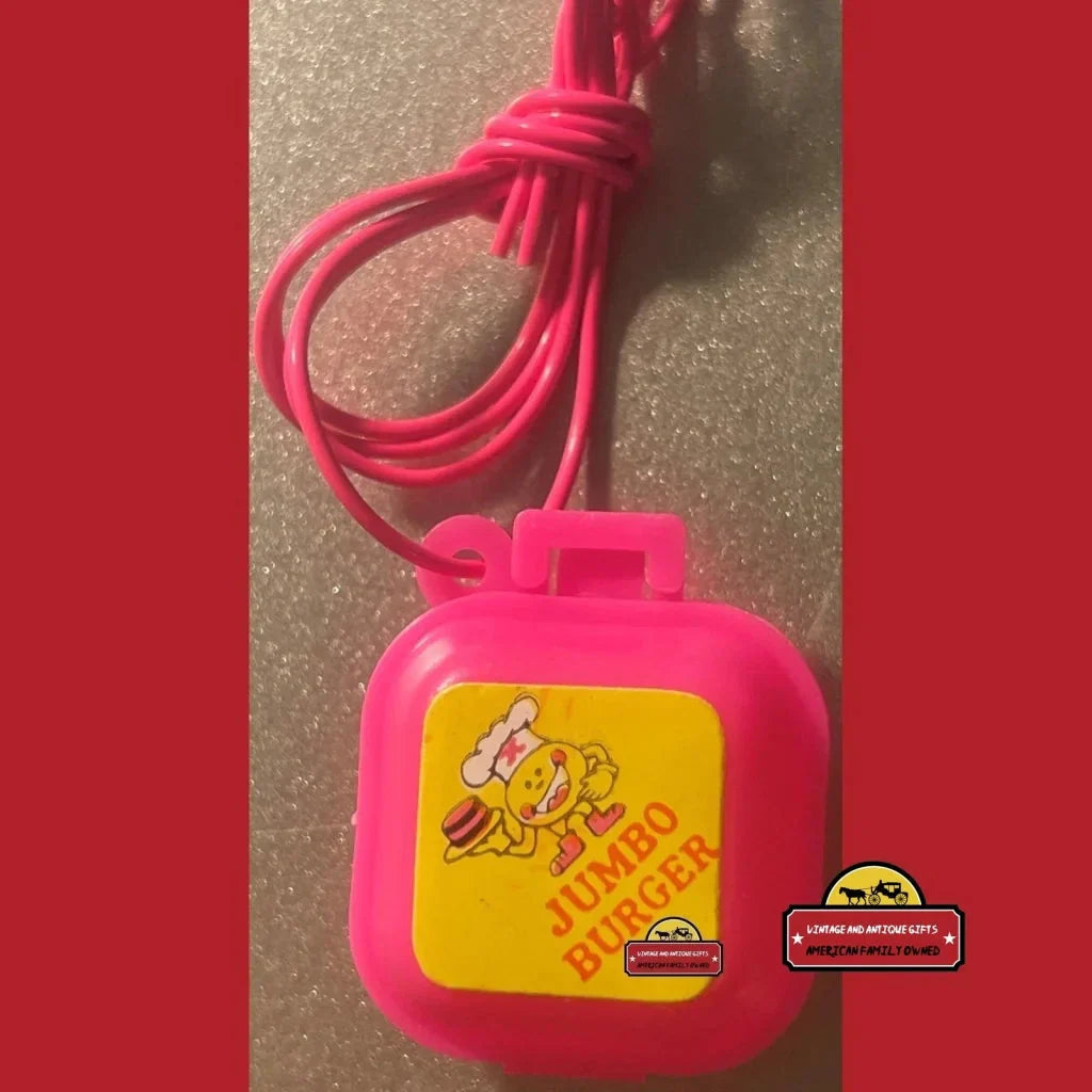 Rad 80s Jumbo Burger Charms for Retro Jewelry Lovers