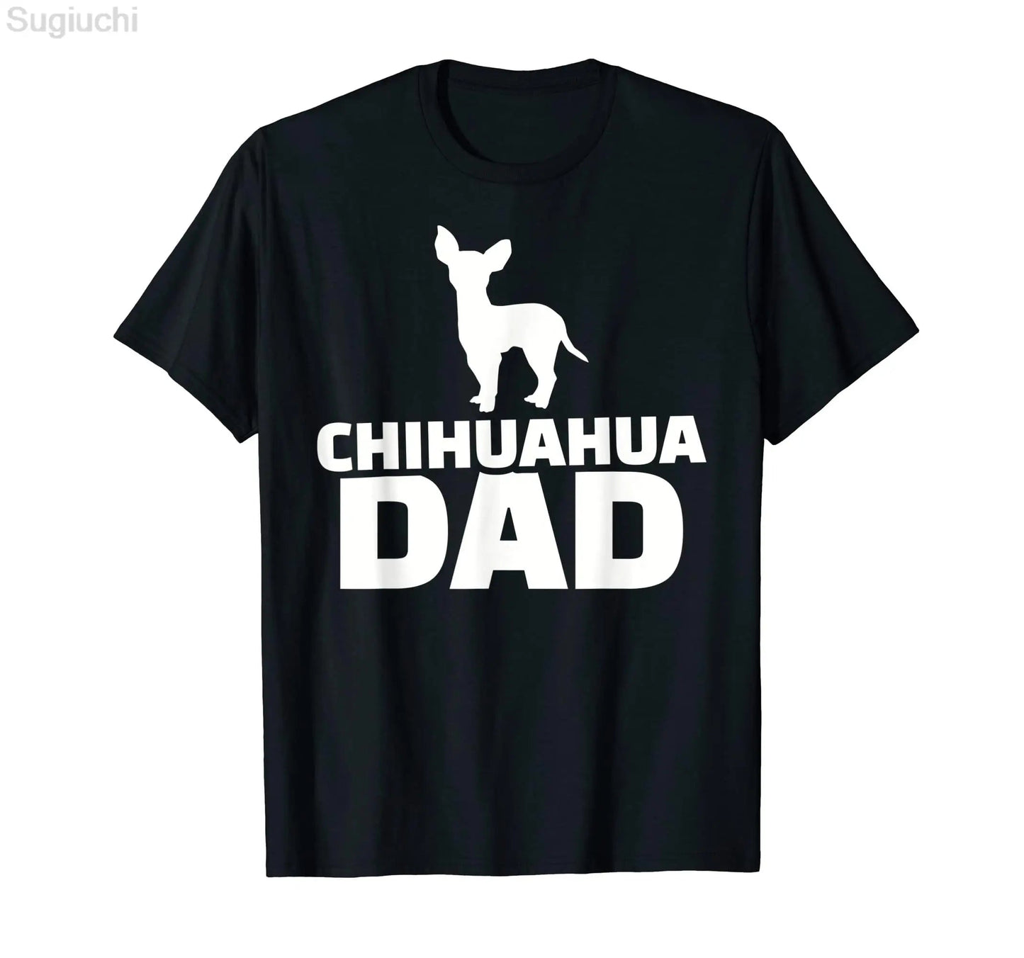 100% Cotton Best Chihuahua Dad Ever Cute Chihuahuas T-Shirt Graphic Harajuku Fashion Tee T Shirt XS-5XL - Premium T-Shirt from Lizard Vigilante - Just $21.99! Shop now at Lizard Vigilante