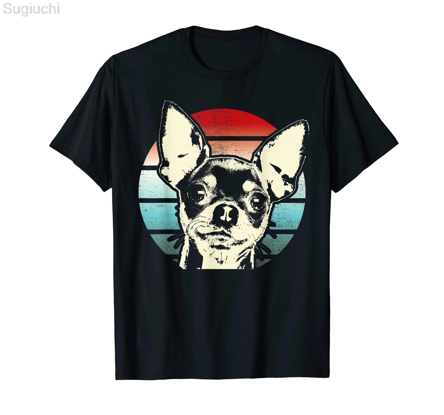 100% Cotton Best Chihuahua Dad Ever Cute Chihuahuas T-Shirt Graphic Harajuku Fashion Tee T Shirt XS-5XL - Premium T-Shirt from Lizard Vigilante - Just $21.99! Shop now at Lizard Vigilante