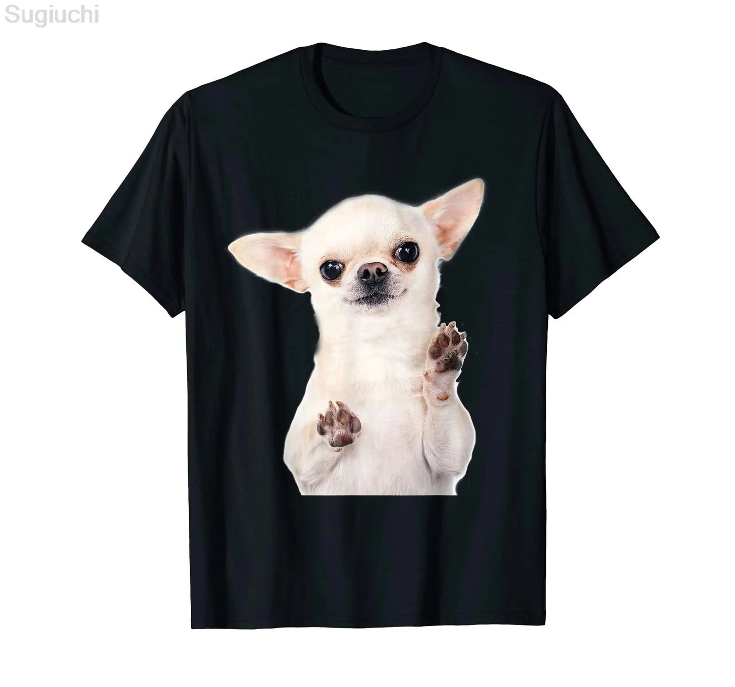 100% Cotton Best Chihuahua Dad Ever Cute Chihuahuas T-Shirt Graphic Harajuku Fashion Tee T Shirt XS-5XL - Premium T-Shirt from Lizard Vigilante - Just $21.99! Shop now at Lizard Vigilante