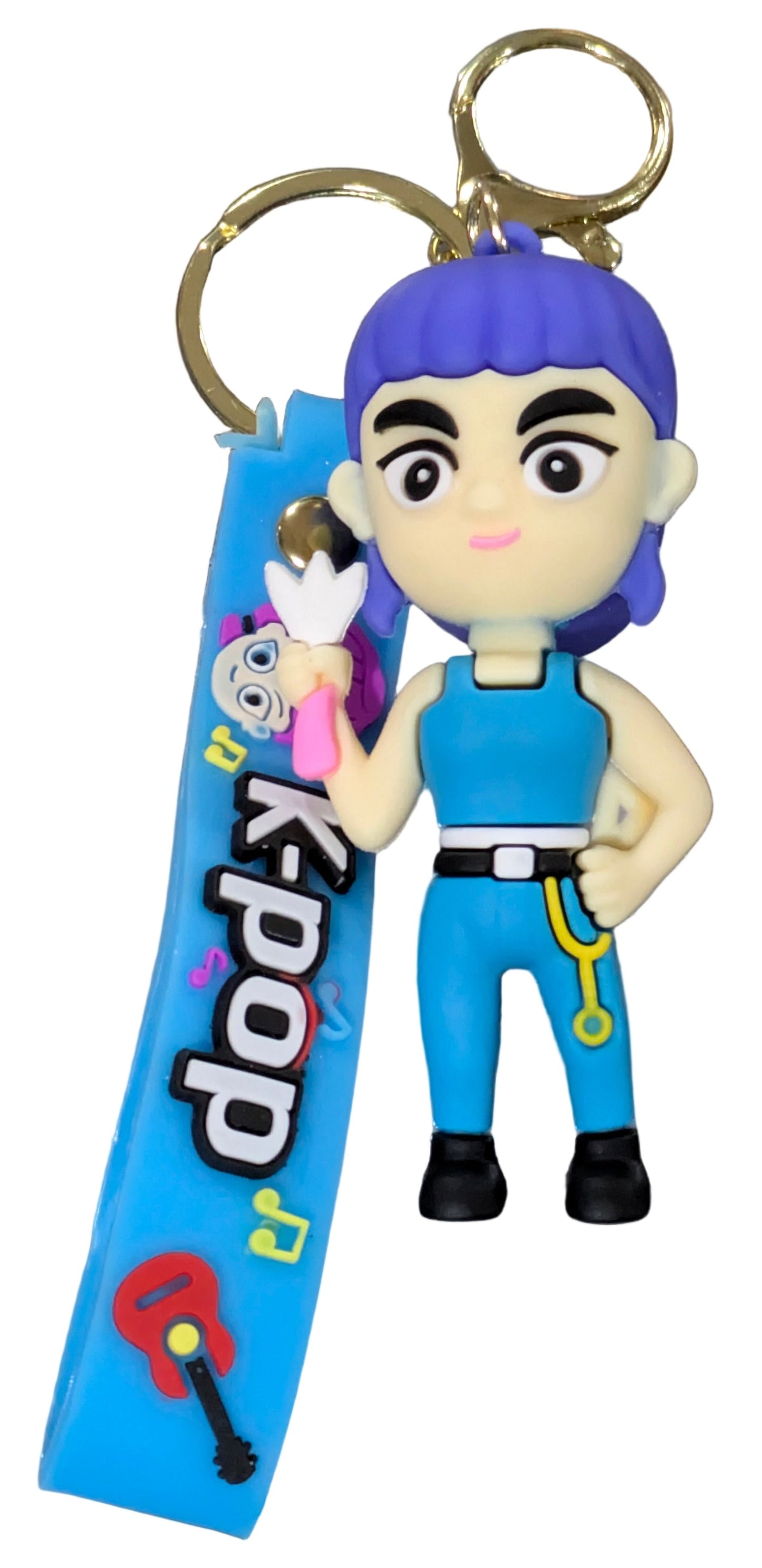 K-POP DEMON HUNTERS Keychain – Zoey Charm Set