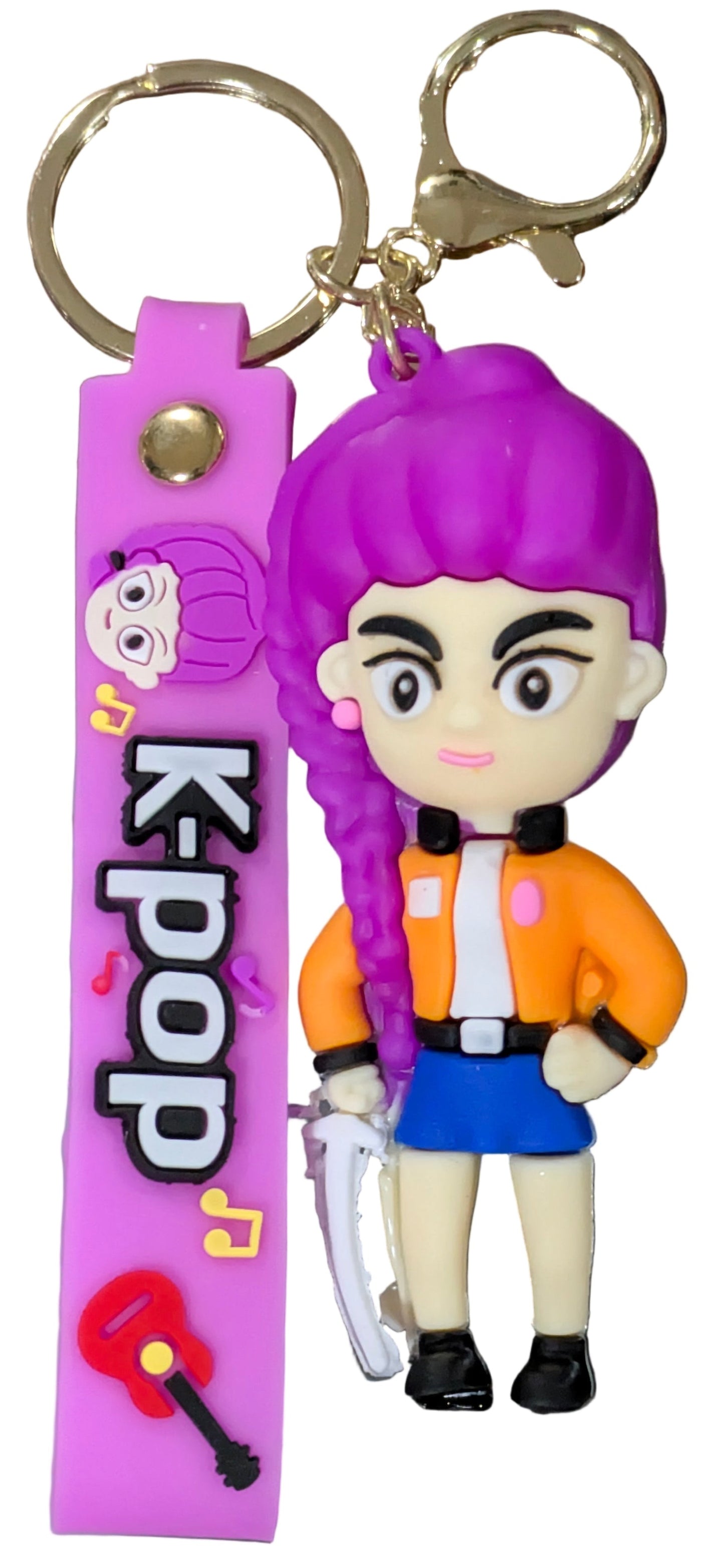 K-POP DEMON HUNTERS Keychain – Rumi Charm Set