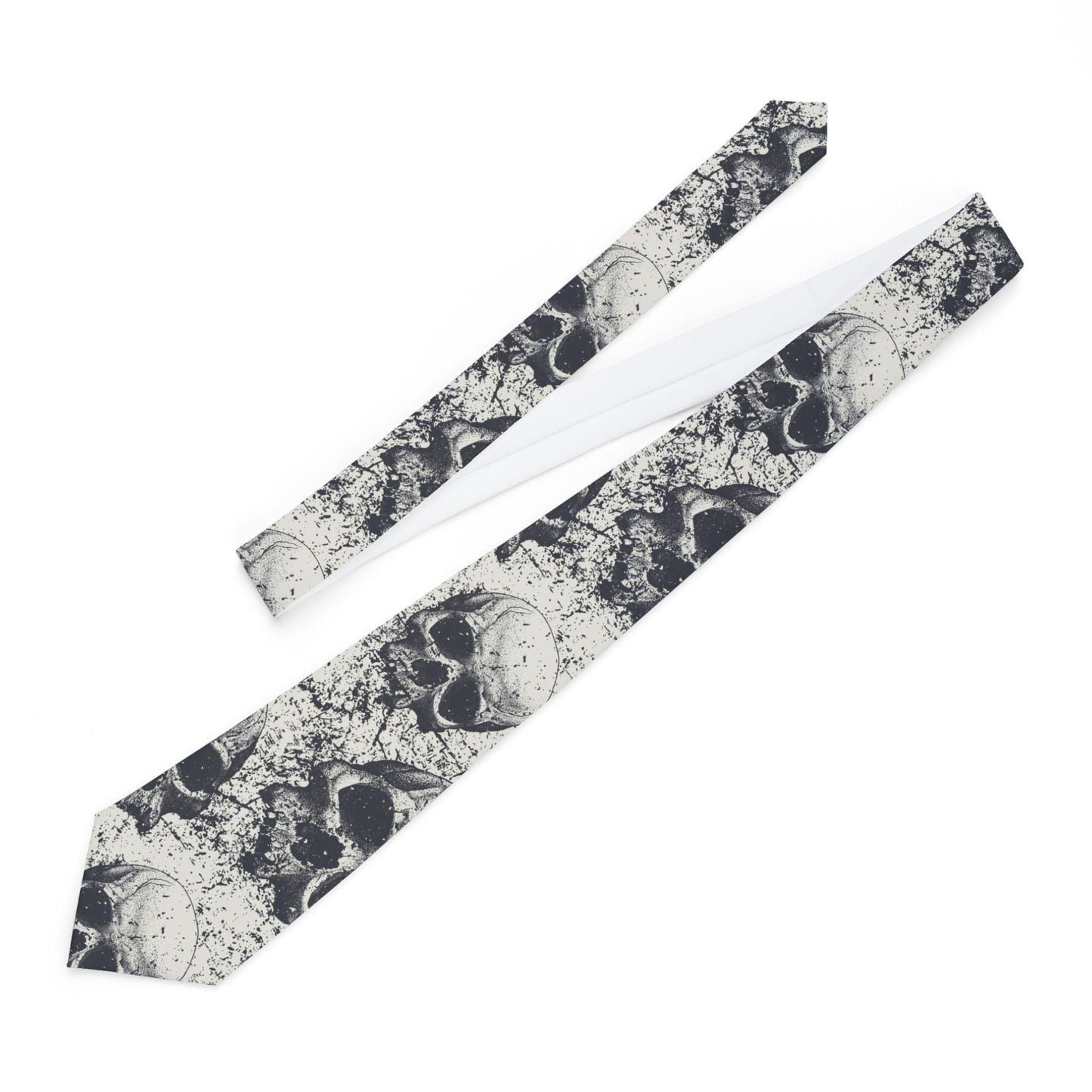 Ancient Skulls Necktie - Premium Accessories from Printify - Just $27.99! Shop now at Lizard Vigilante