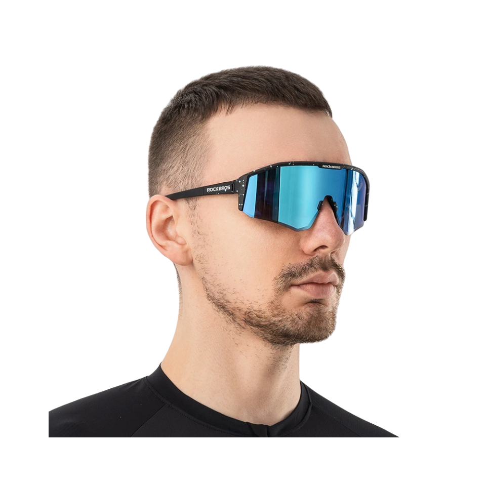 ROCKBROS Polarized Sunglasses Lightweight UV400 Protection Adjustable Fit