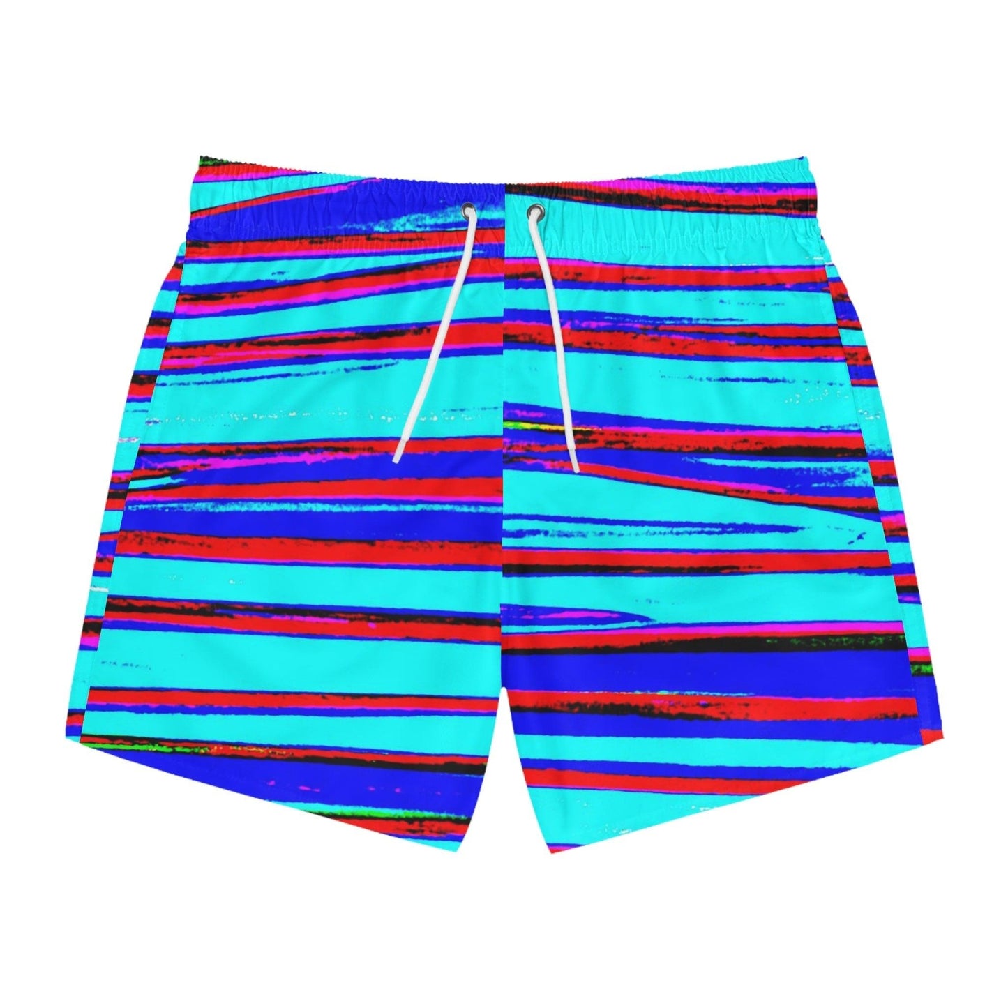 Strips Swim Trunks - Lizard Vigilante