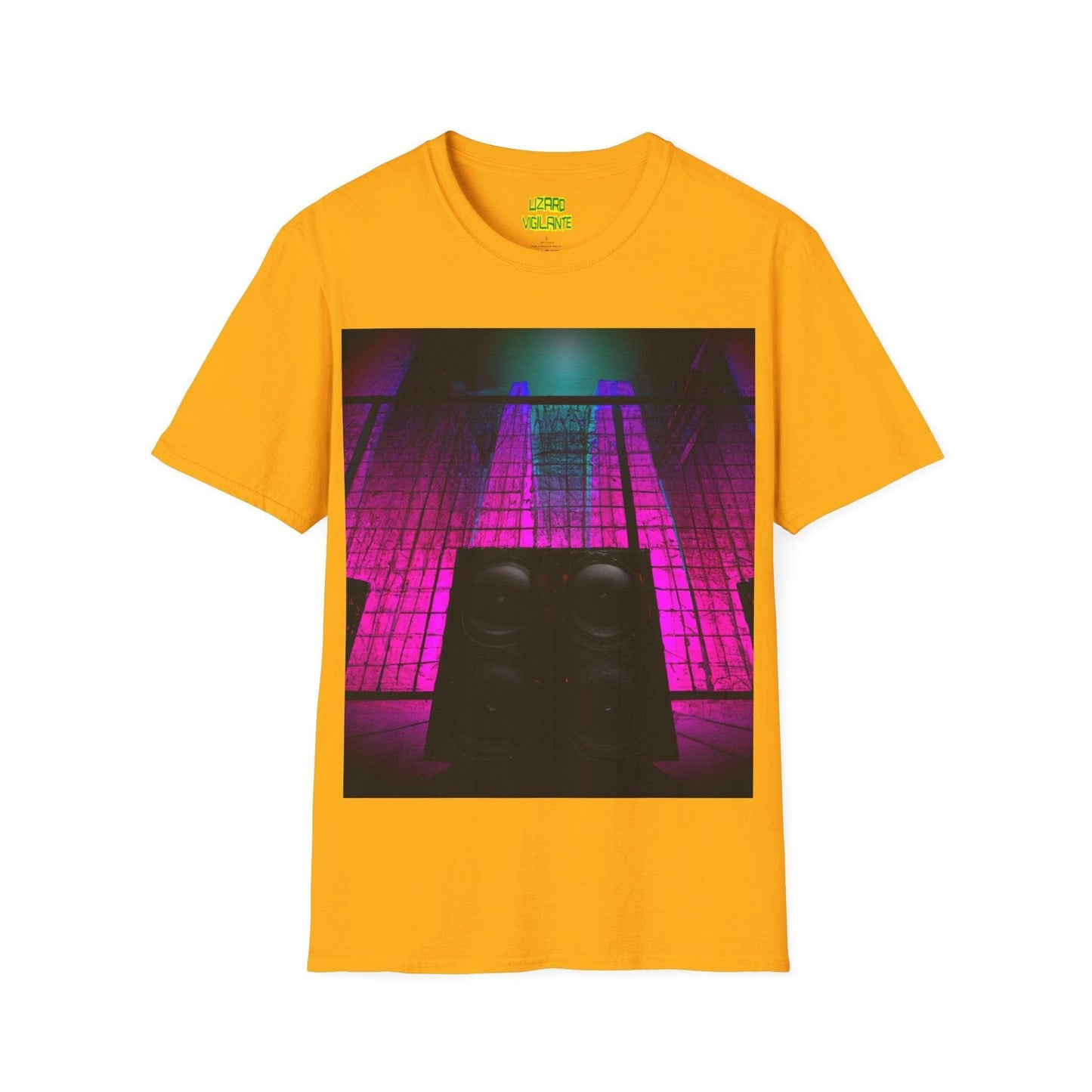 Music Prison Unisex Softstyle T-Shirt - Lizard Vigilante