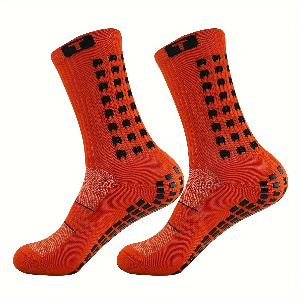 1pair Non-slip Sports Socks Football Socks Running Basketball Socks