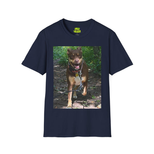 Primo the Band Dog Unisex Softstyle T-Shirt - Lizard Vigilante