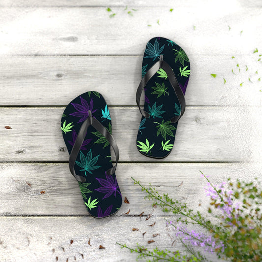 Weed Flip Flops - Lizard Vigilante