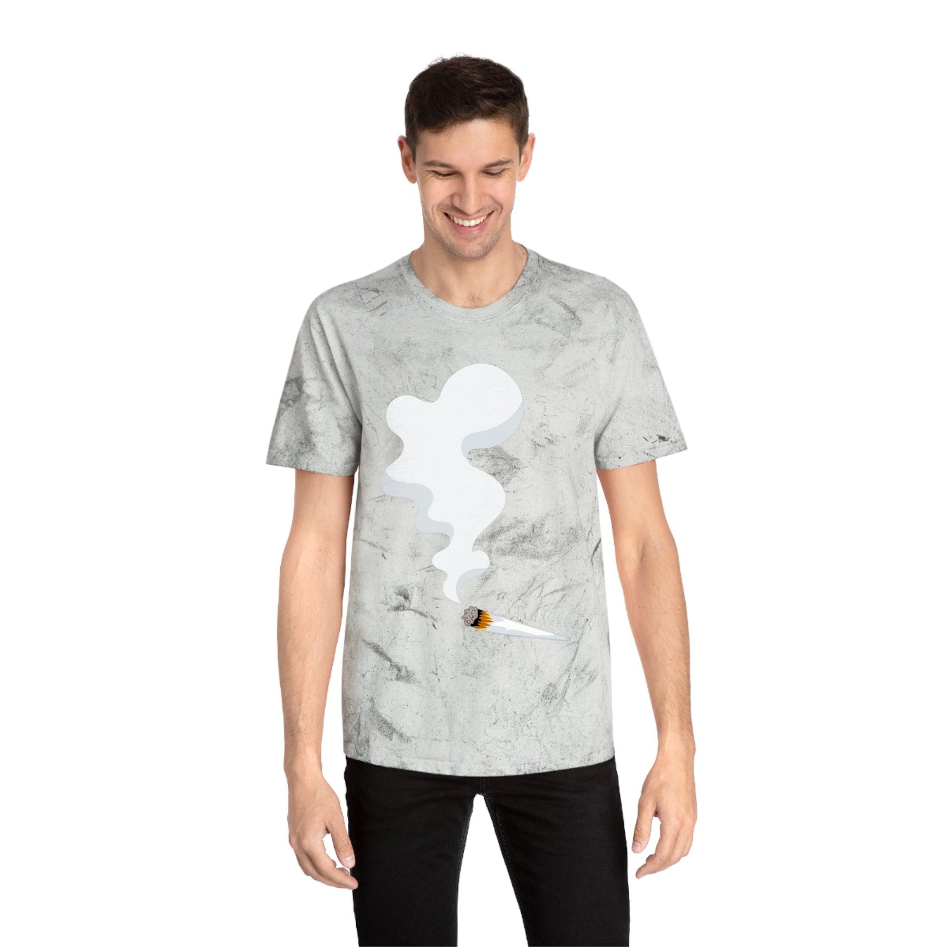 Half Toked Unisex Color Blast T-Shirt - Lizard Vigilante