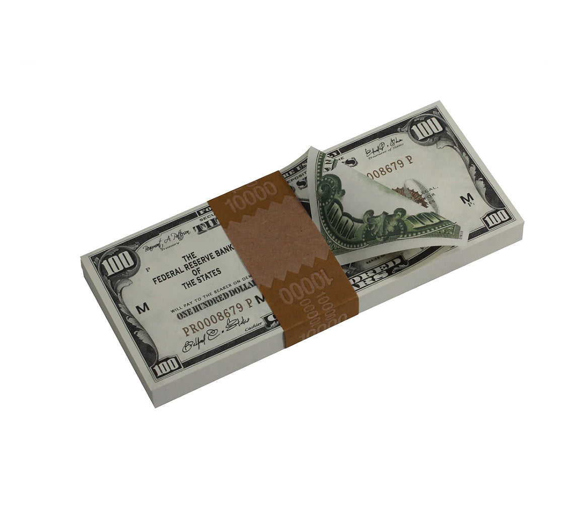 1920s Series Vintage $100 Bills - Full Print
