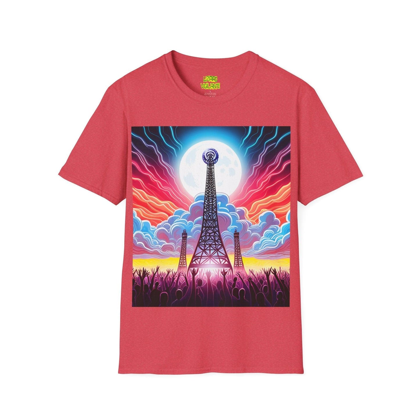 Sell Tower Reach Unisex Softstyle T-Shirt - Lizard Vigilante