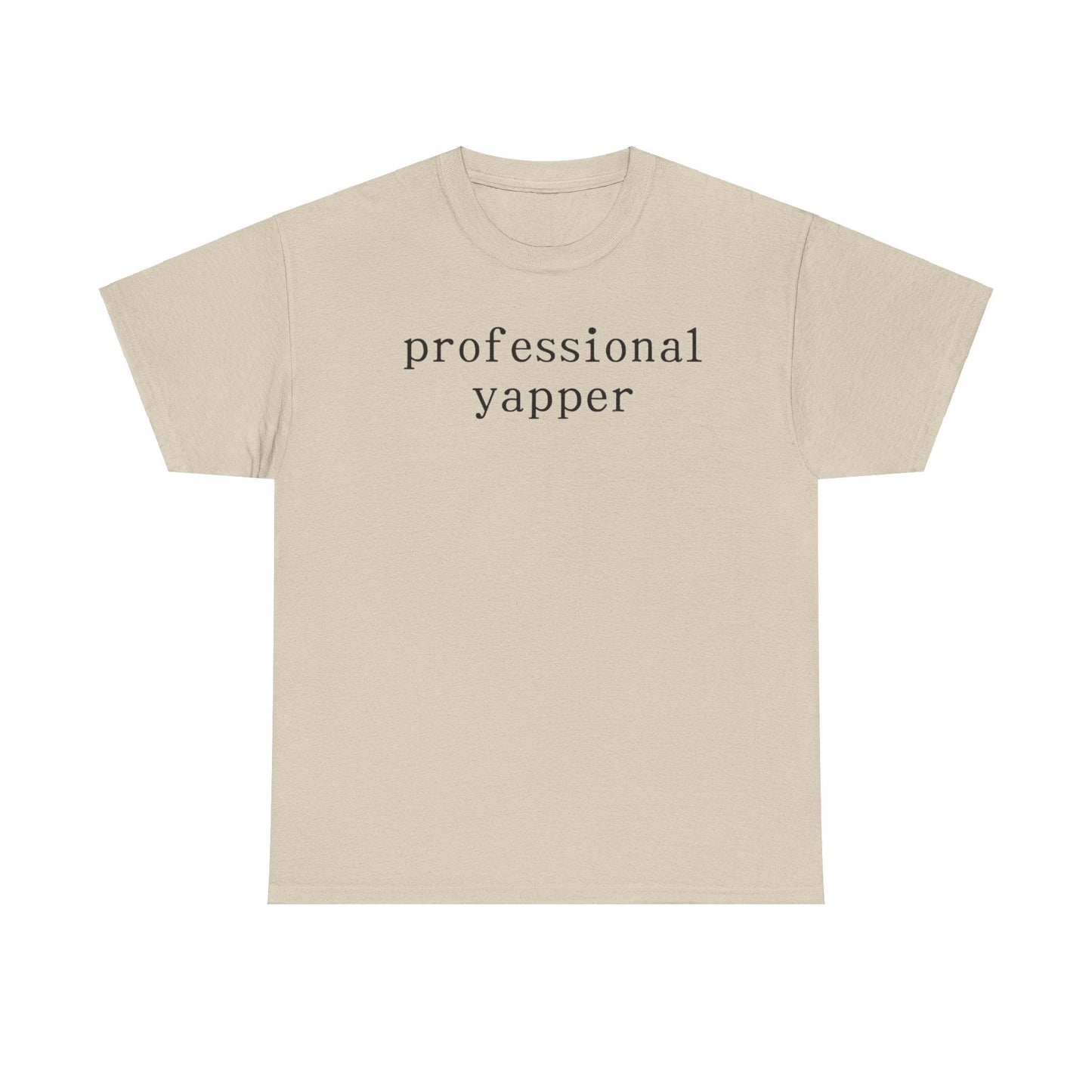 Professional Yapper Shirt – Funny Meme T-Shirt for Talkers & Humor Fans