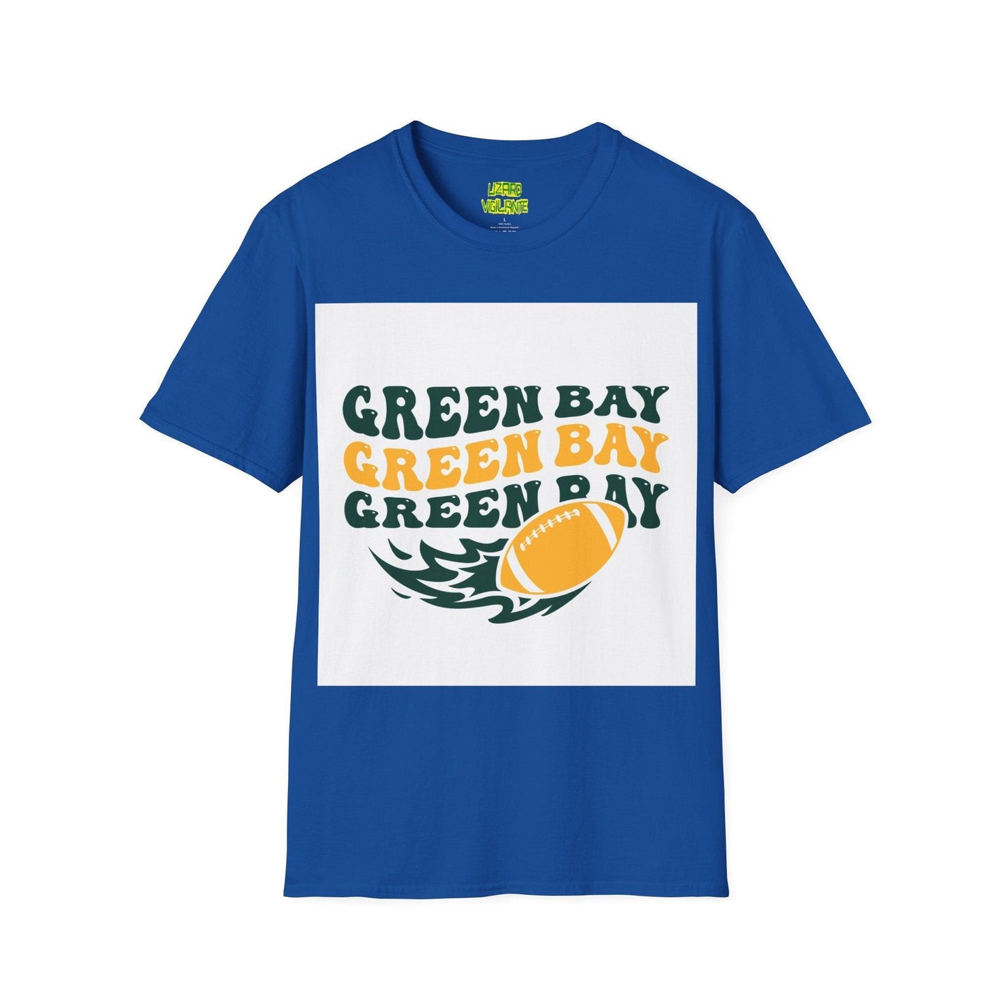 Green Bay Unisex Softstyle T-Shirt - Lizard Vigilante