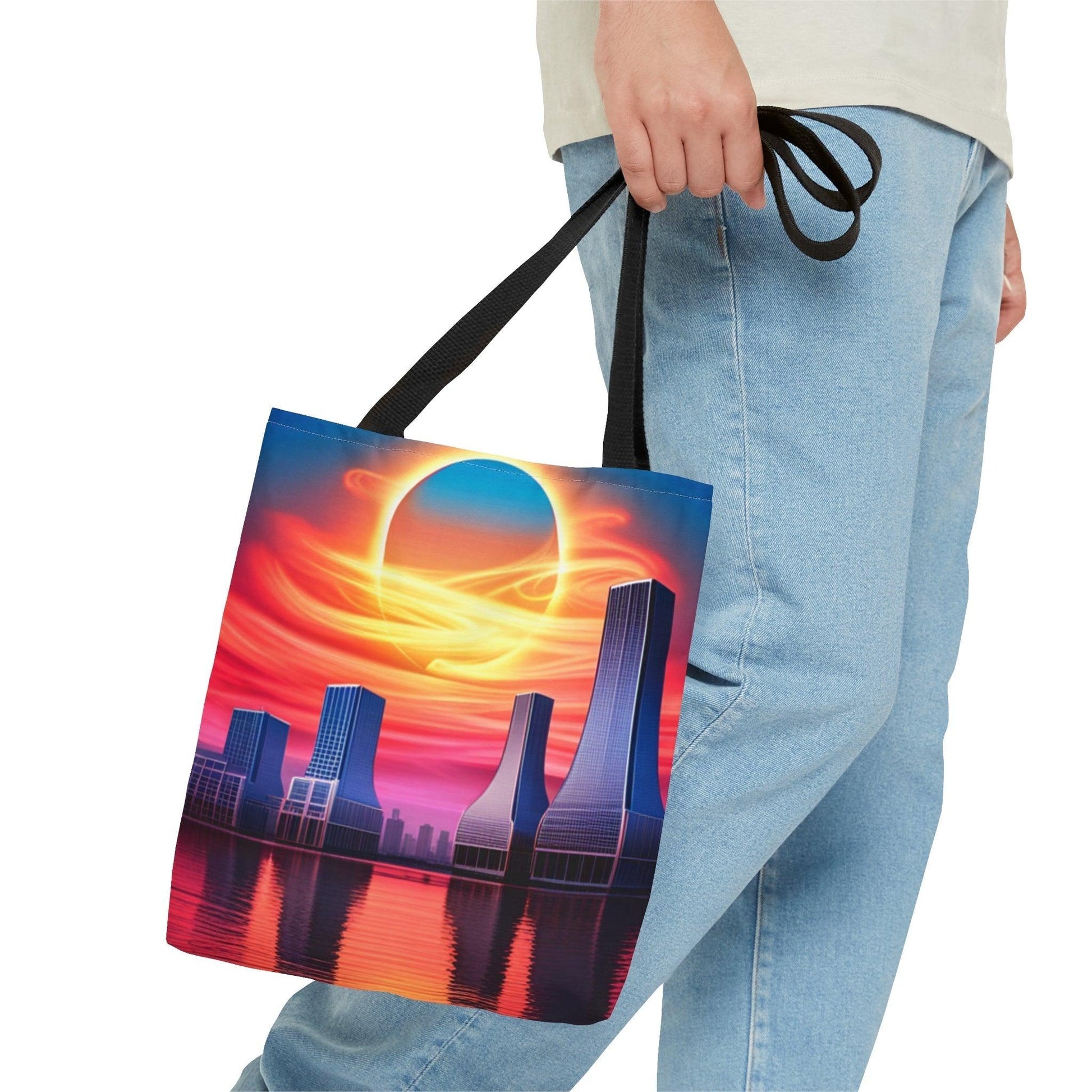 WhereCity Tote Bag - Lizard Vigilante