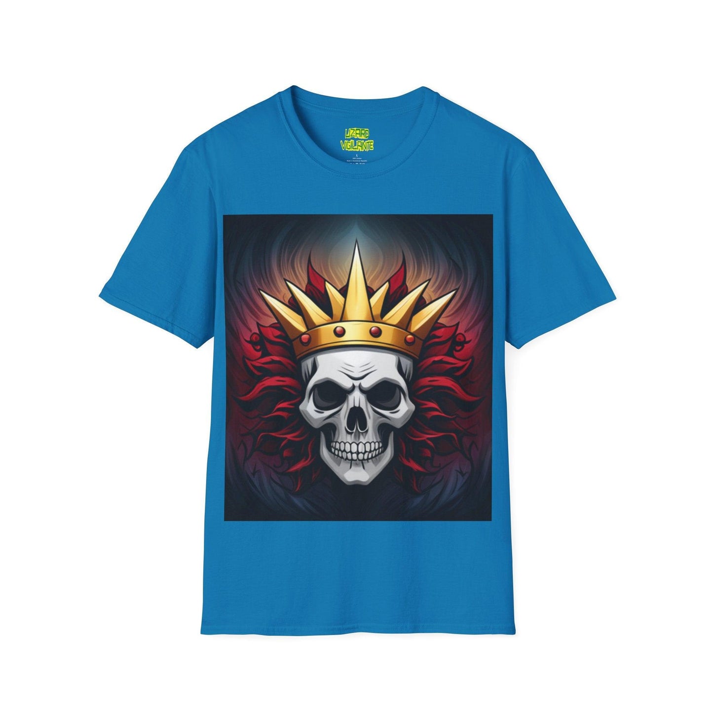 Skeleton King Unisex Softstyle T-Shirt - Lizard Vigilante