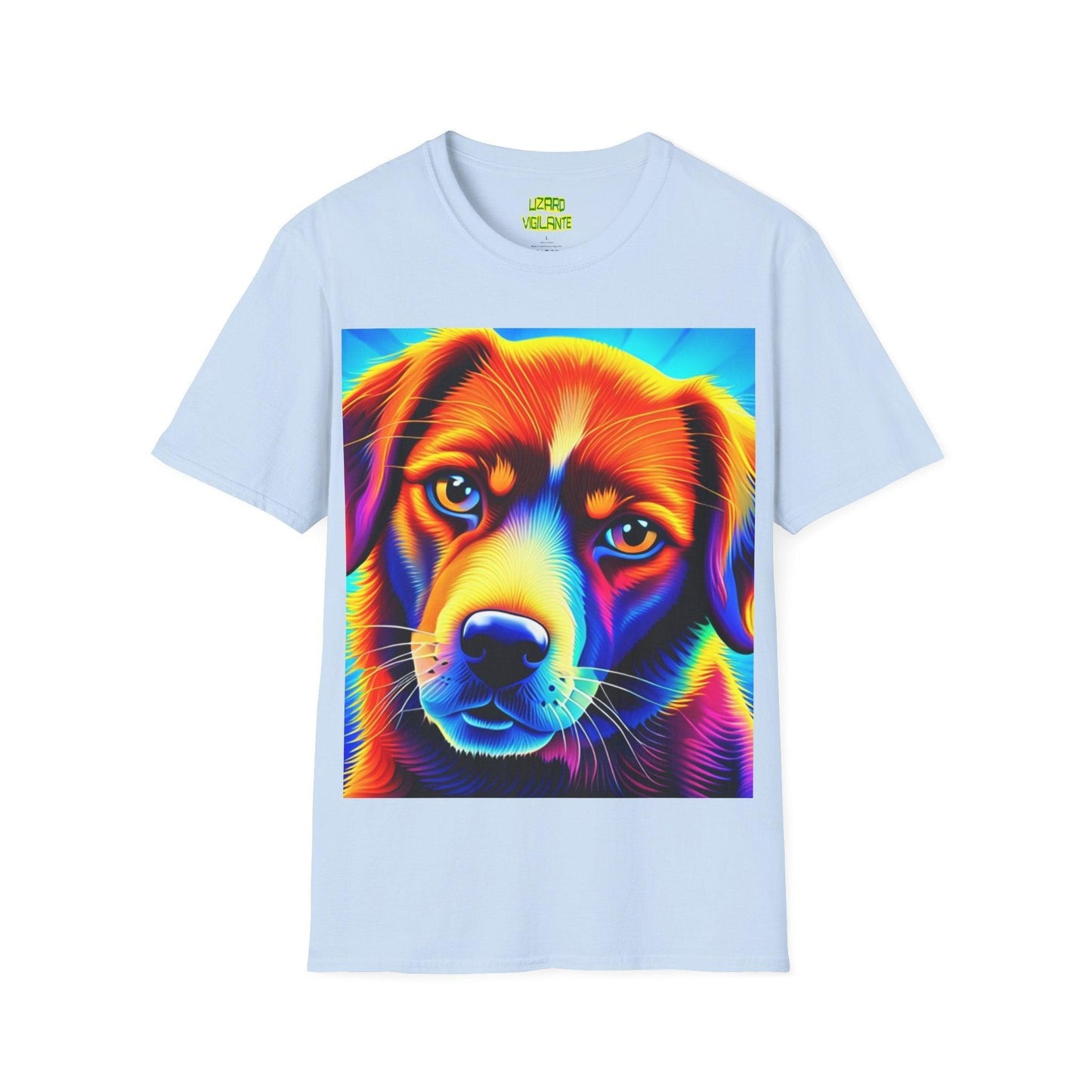 Prism Dog Unisex Softstyle T-Shirt - Lizard Vigilante