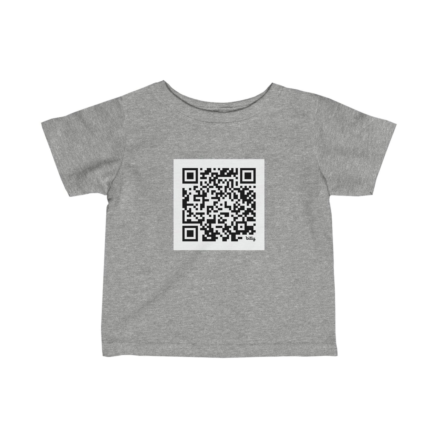 Comfy QR Code Infant Fine Jersey Tee - Lizard Vigilante