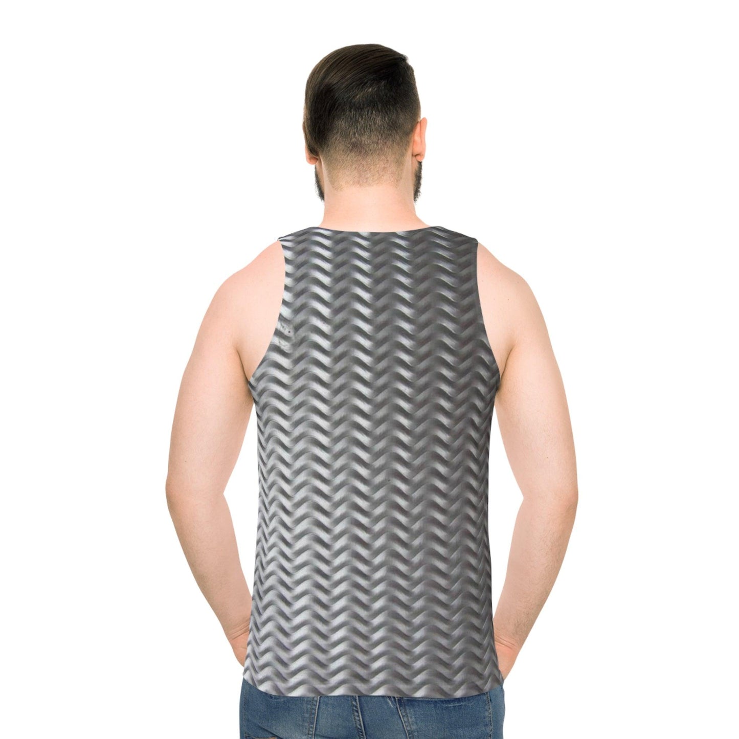 Aluminum Treads Unisex Tank Top - Lizard Vigilante