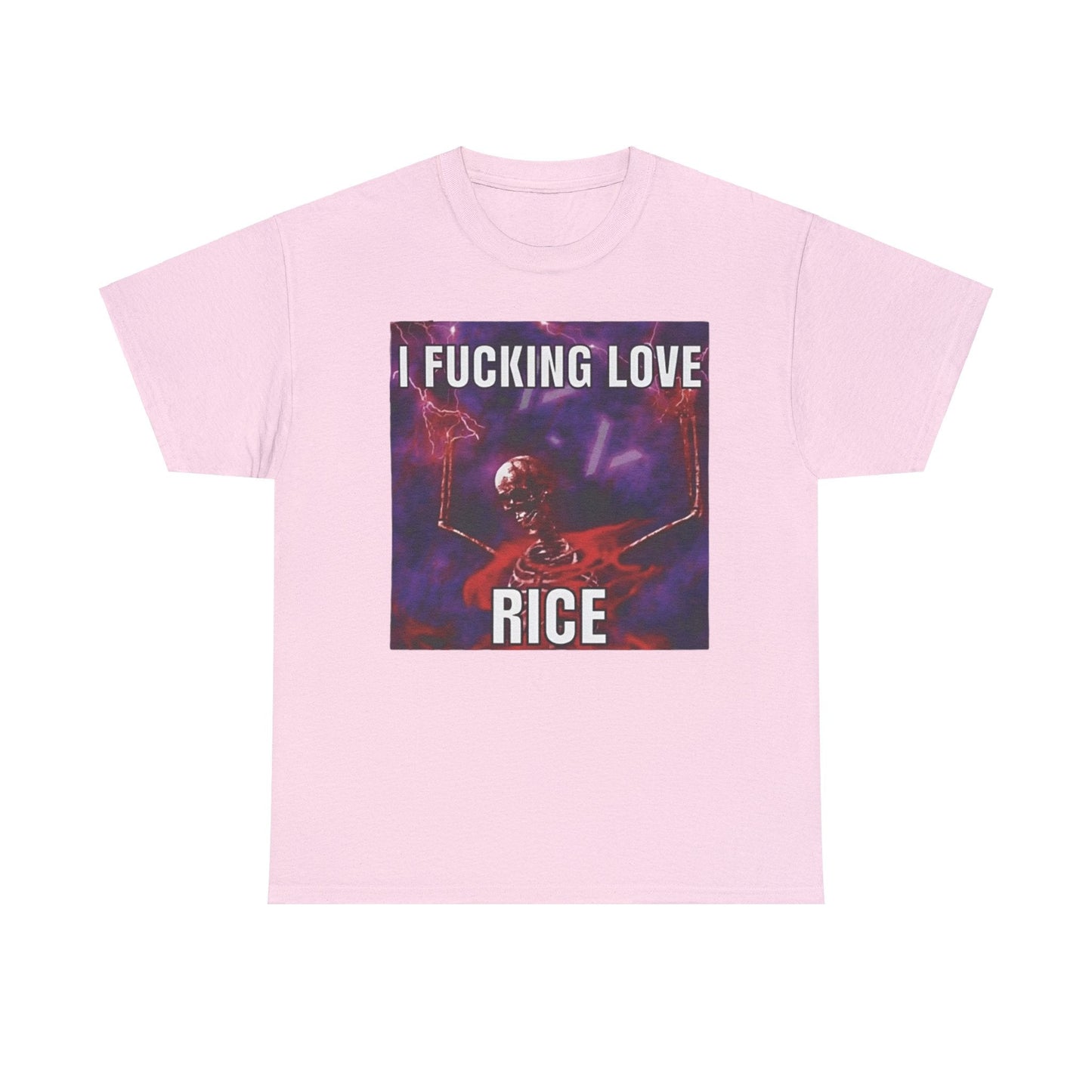 I Fucking Love Rice Meme Shirt – Funny Food Humor T-Shirt