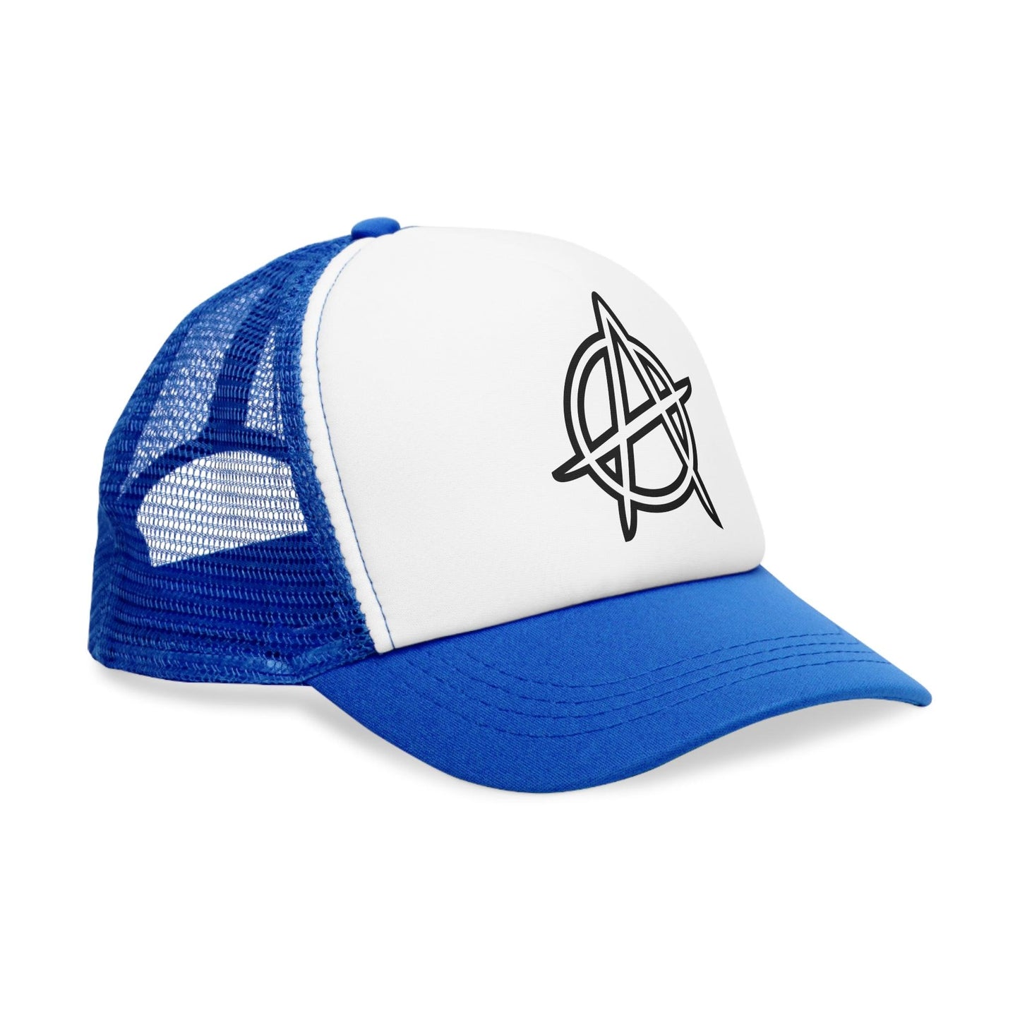 Anarchy Symbol Punker Mesh Cap - Premium Hats from Printify - Just $25.99! Shop now at Lizard Vigilante