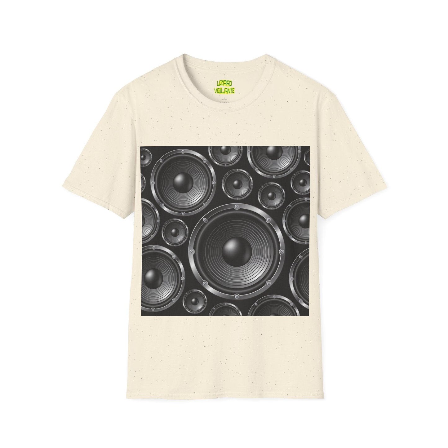 Bluetooth Speakers Unisex Softstyle T-Shirt - Lizard Vigilante