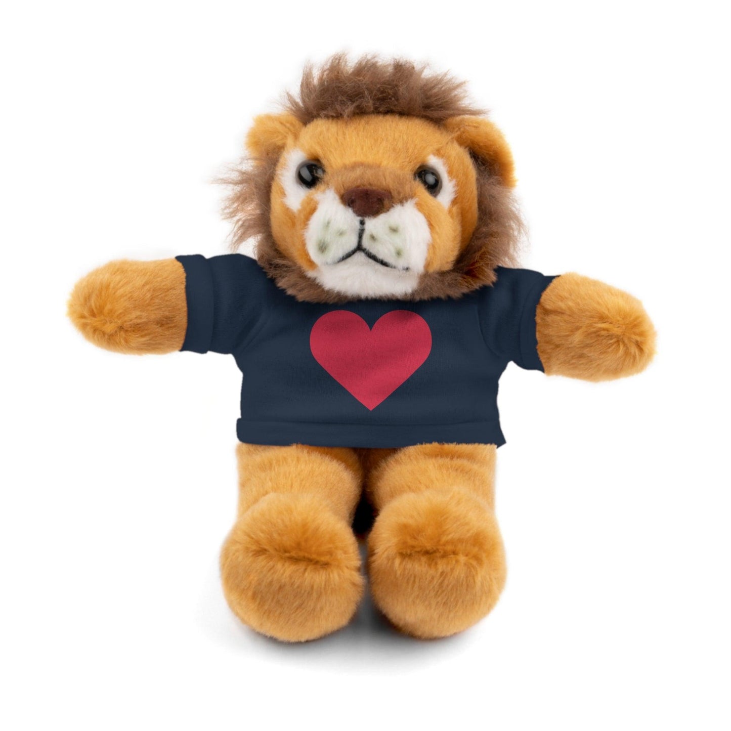 Red Heart Stuffed Animals with Tee - Lizard Vigilante