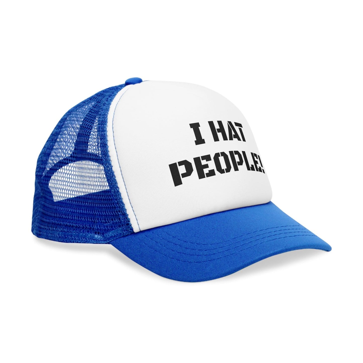 I HAT PEOPLE! Mesh Cap - Lizard Vigilante