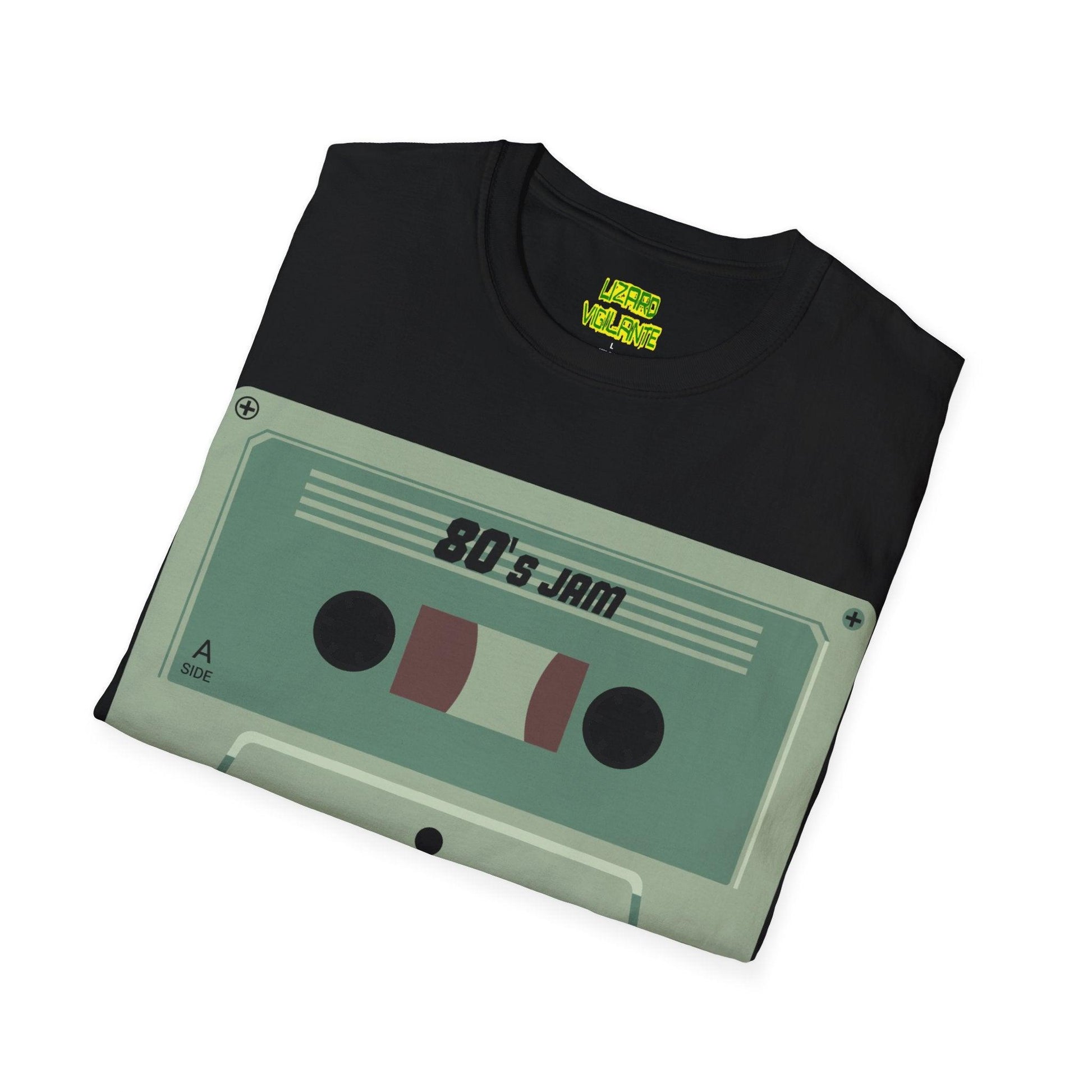 80's Jam Unisex Softstyle T-Shirt - Lizard Vigilante