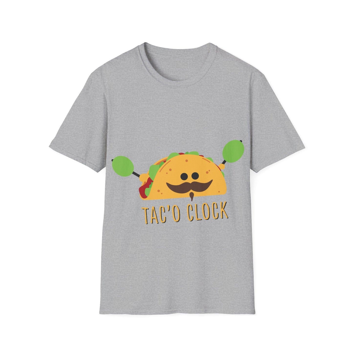 Tac'o Clock Unisex Softstyle T-Shirt - Lizard Vigilante