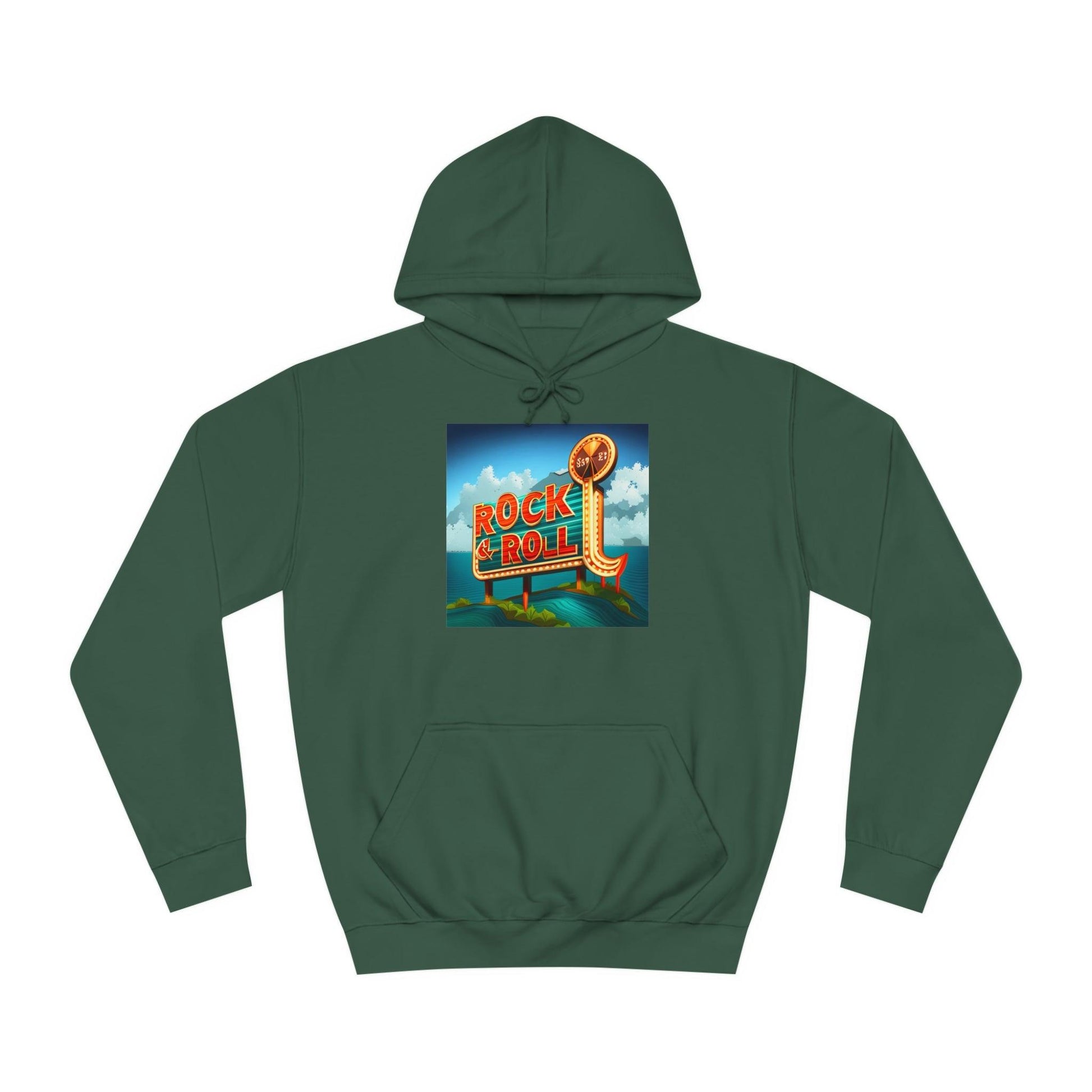 Rock & Roll Casino Unisex College Hoodie - Lizard Vigilante