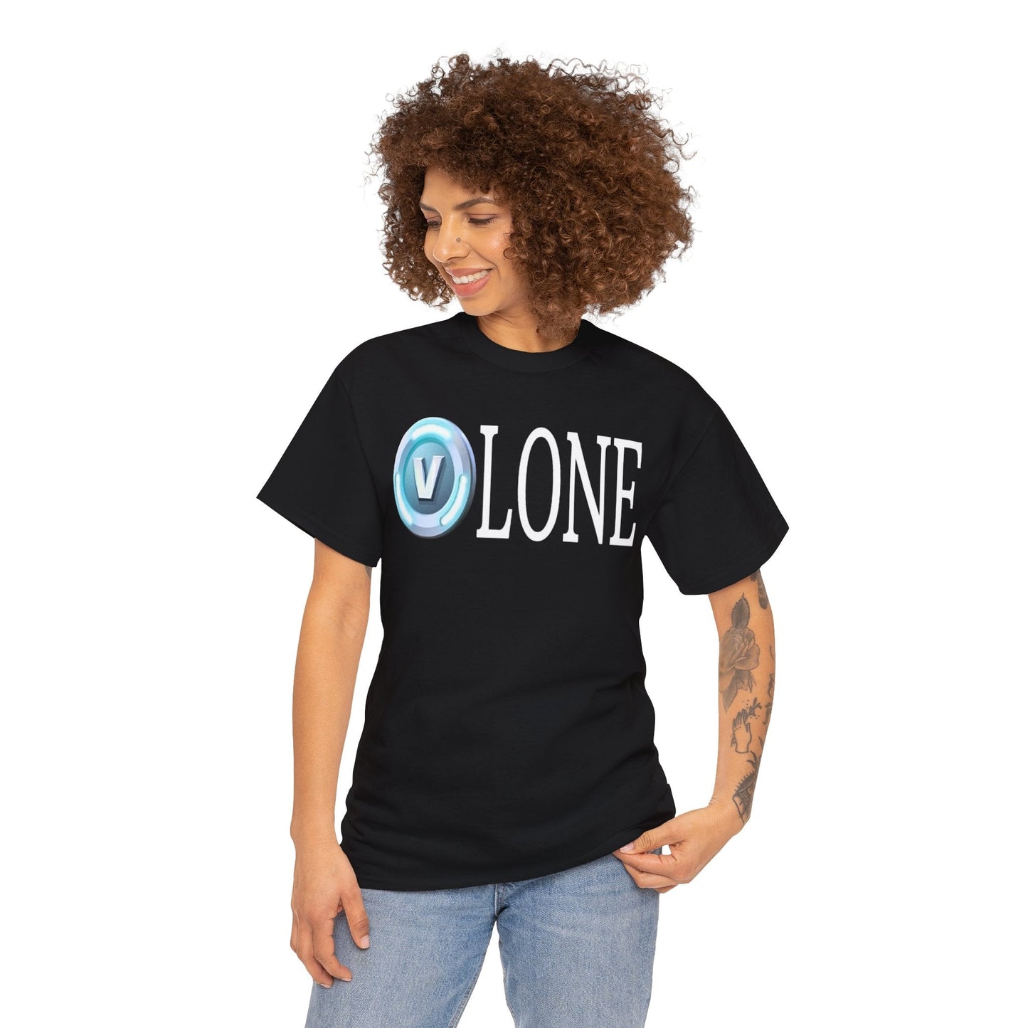 V-Lone Style Double Print Fortnite V-Bucks Funny Shirt – Gamer Meme Tee