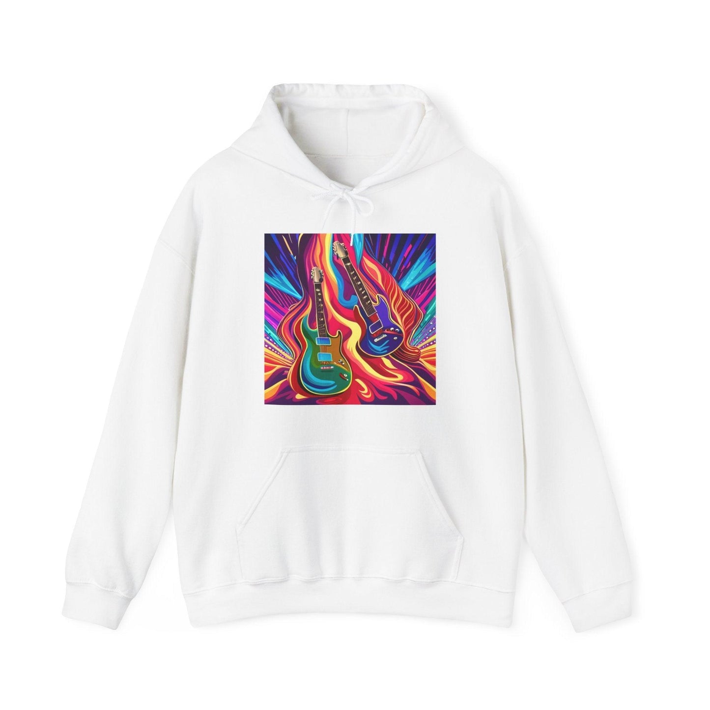 Psychedelic Things Unisex Heavy Blend™ Hooded Sweatshirt - Lizard Vigilante