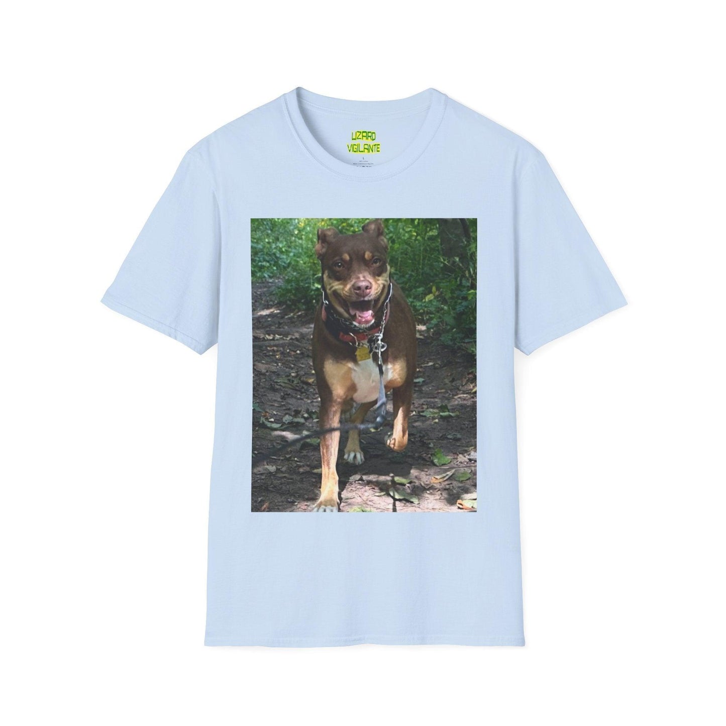 Primo the Band Dog Unisex Softstyle T-Shirt - Lizard Vigilante