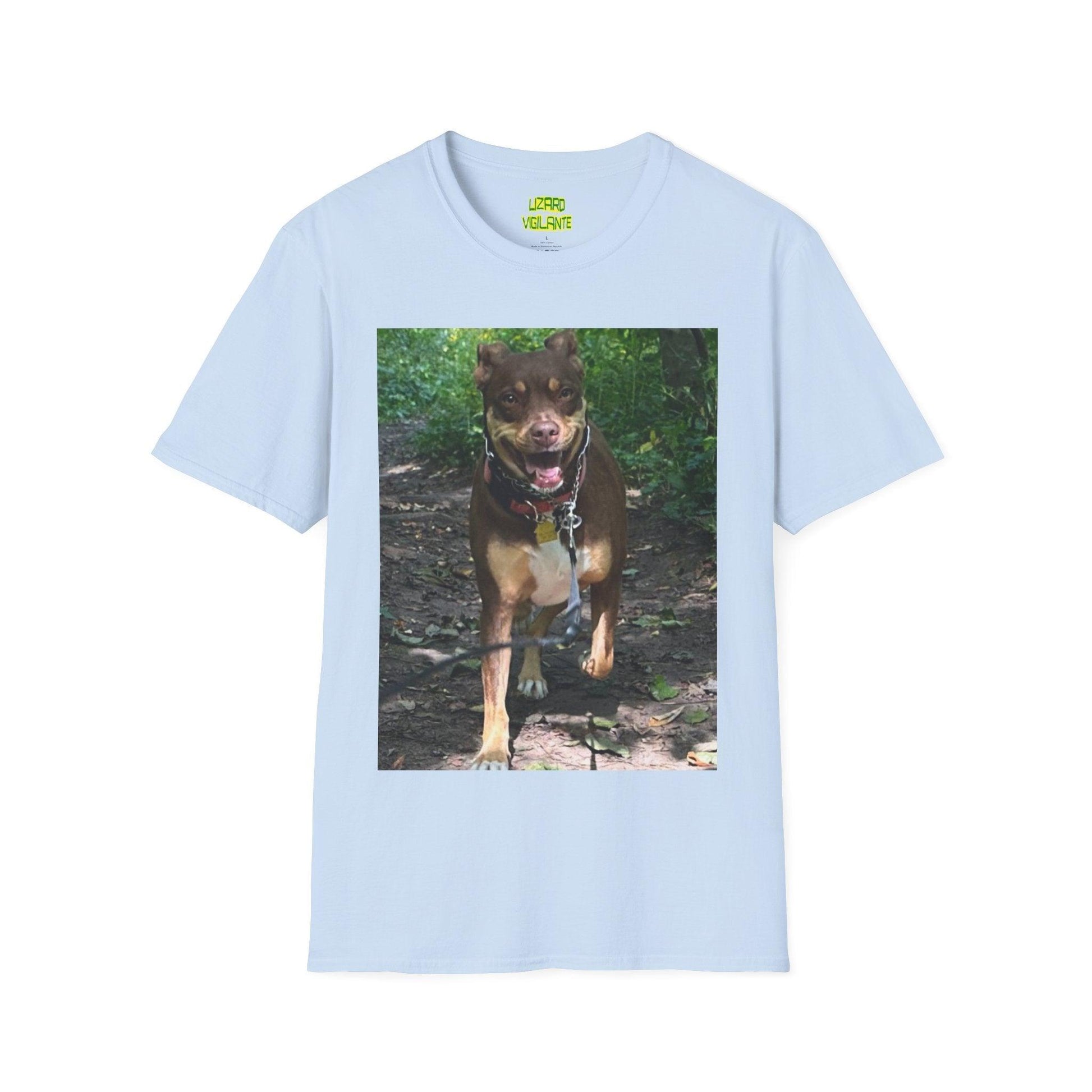 Primo the Band Dog Unisex Softstyle T-Shirt - Lizard Vigilante