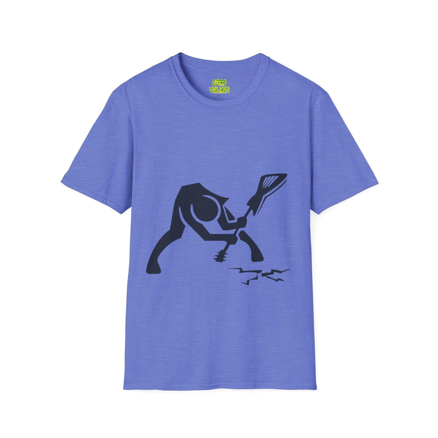 Guitar Smash Unisex Softstyle T-Shirt - Lizard Vigilante