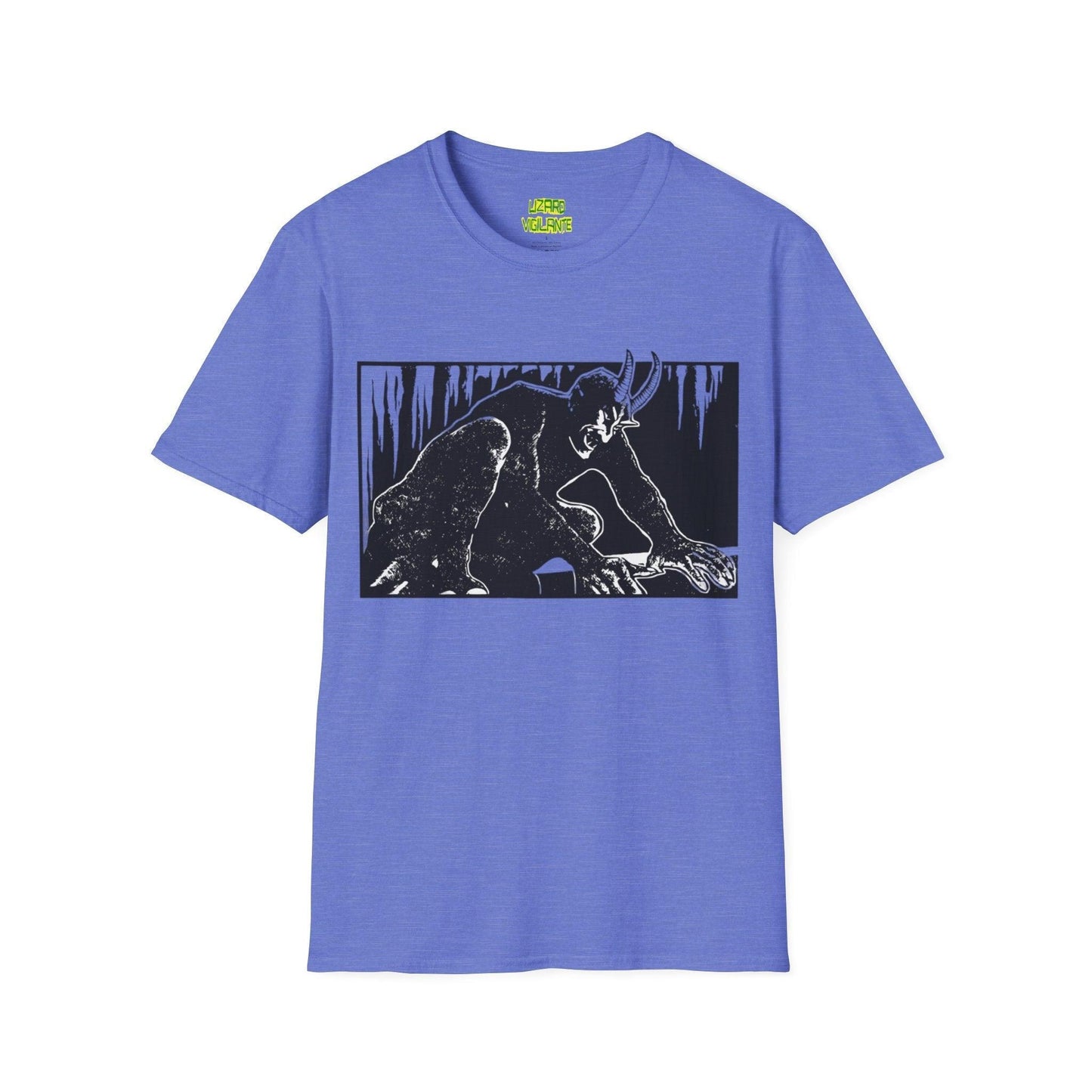 Lord Satan's Unisex Softstyle T-Shirt - Lizard Vigilante