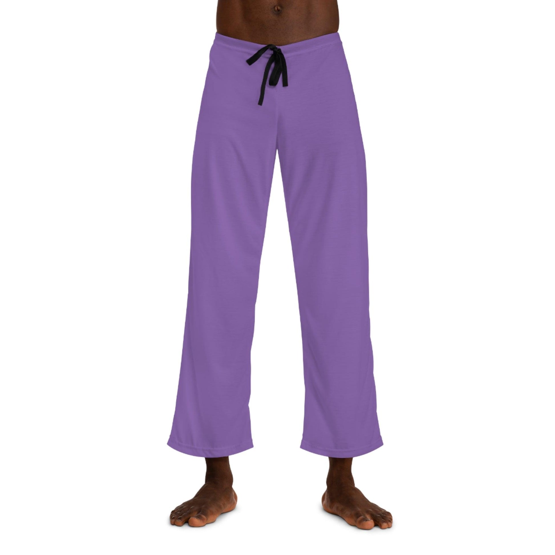 Men's Pajama Pants - Light Purple - Lizard Vigilante