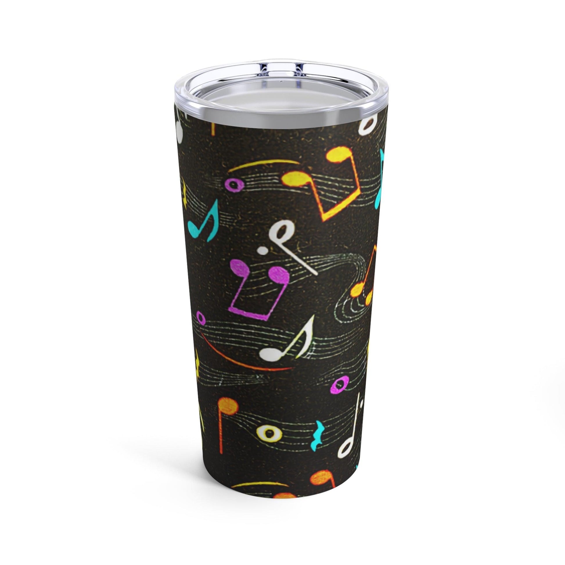 Musical Notes Tumbler 20oz - Lizard Vigilante