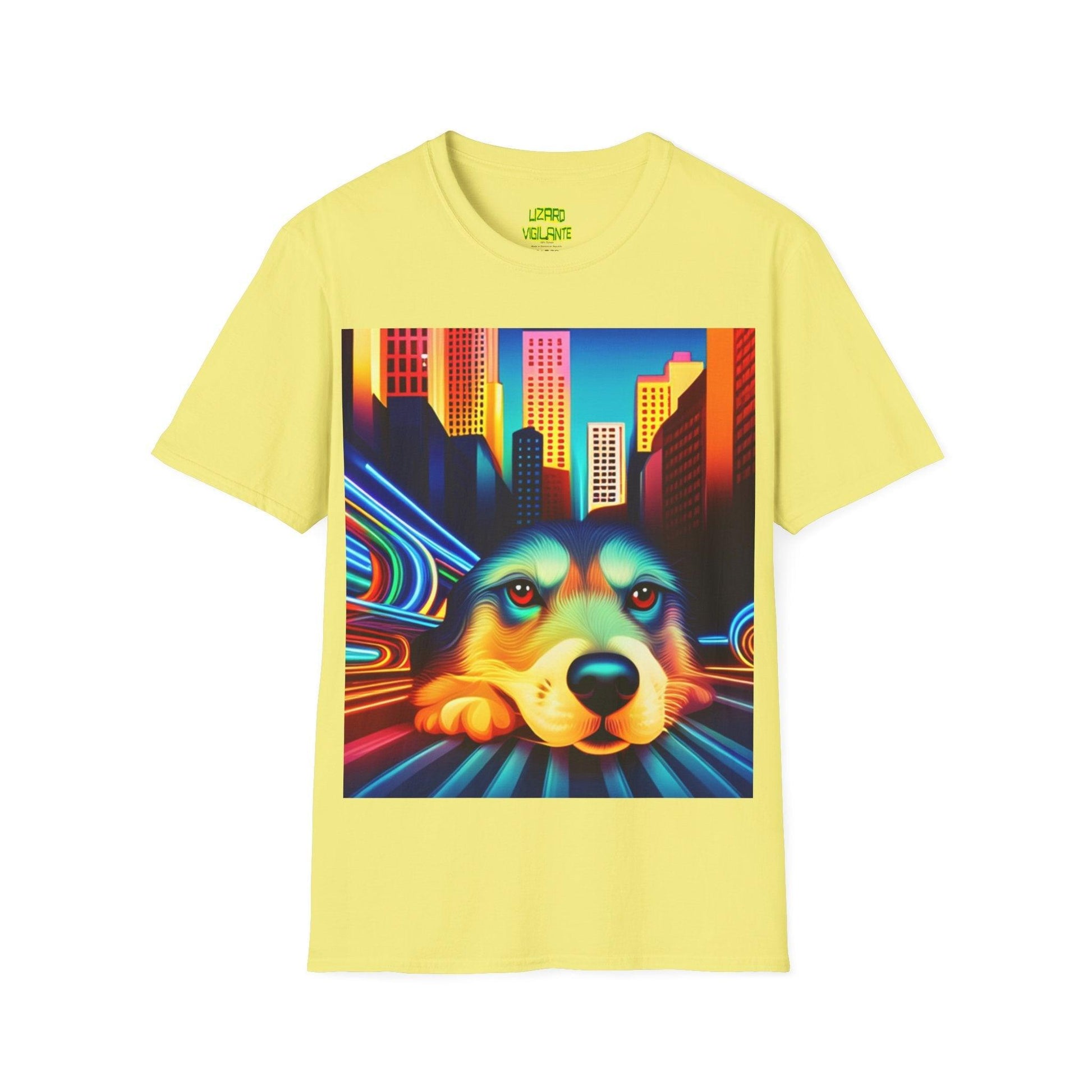 The Dog Album Unisex Softstyle T-Shirt - Lizard Vigilante