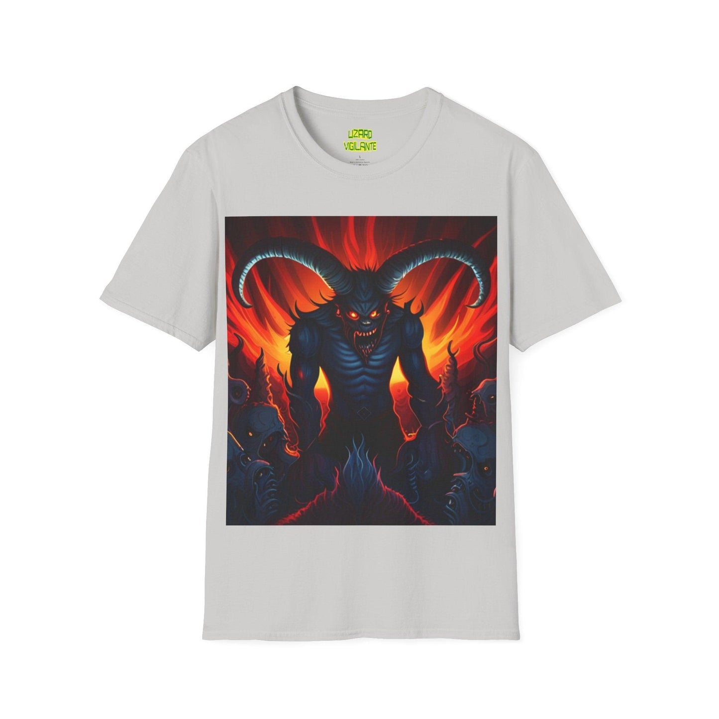 Horny Devil Unisex Softstyle T-Shirt - Lizard Vigilante