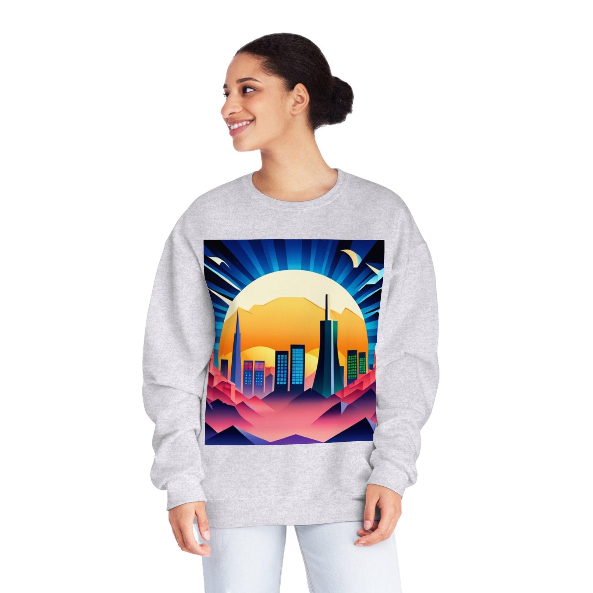 City High Unisex NuBlend® Crewneck Sweatshirt - Lizard Vigilante