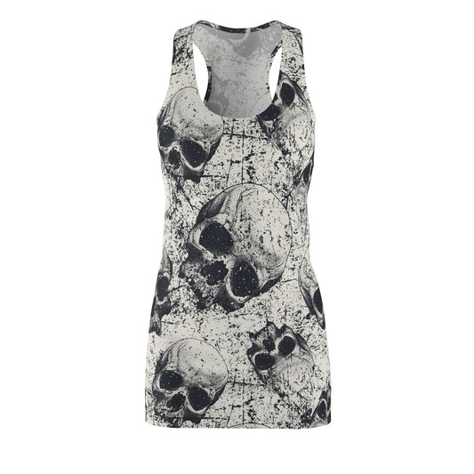 Women's Ancient Skulls Racerback Dress - Premium All Over Prints from Printify - Just $40.82! Shop now at Lizard Vigilante