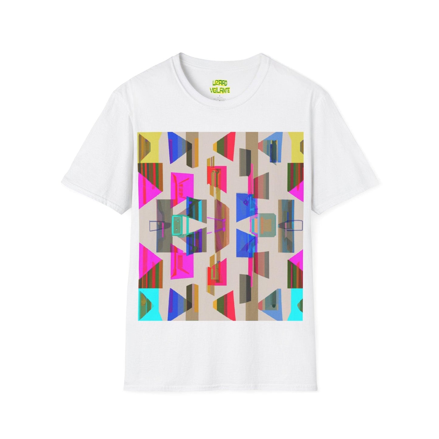 Watercolor Forms Unisex Softstyle T-Shirt - Lizard Vigilante