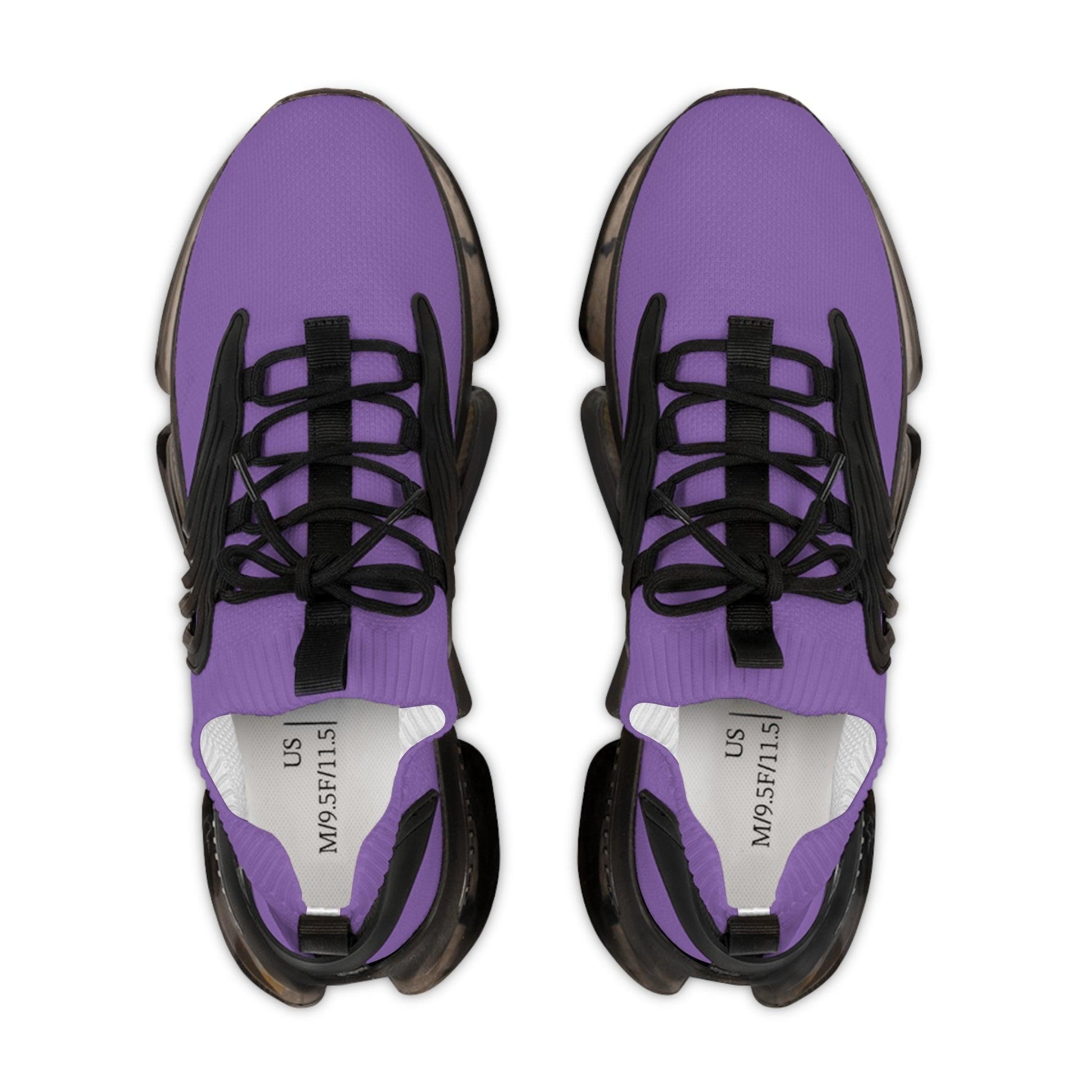 Men's Mesh Sneakers - Light Purple - Lizard Vigilante