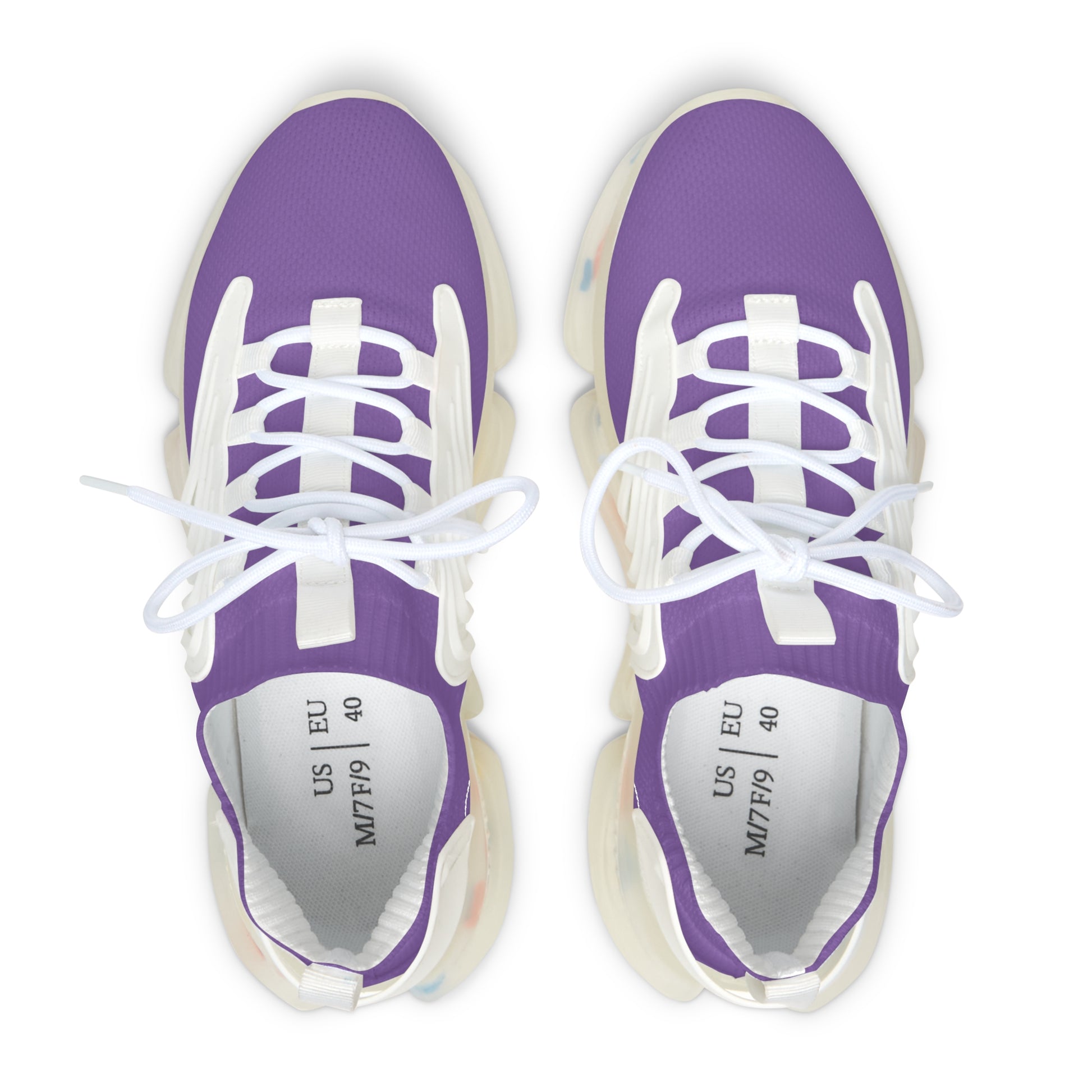 Women's Mesh Sneakers - Purple - Lizard Vigilante